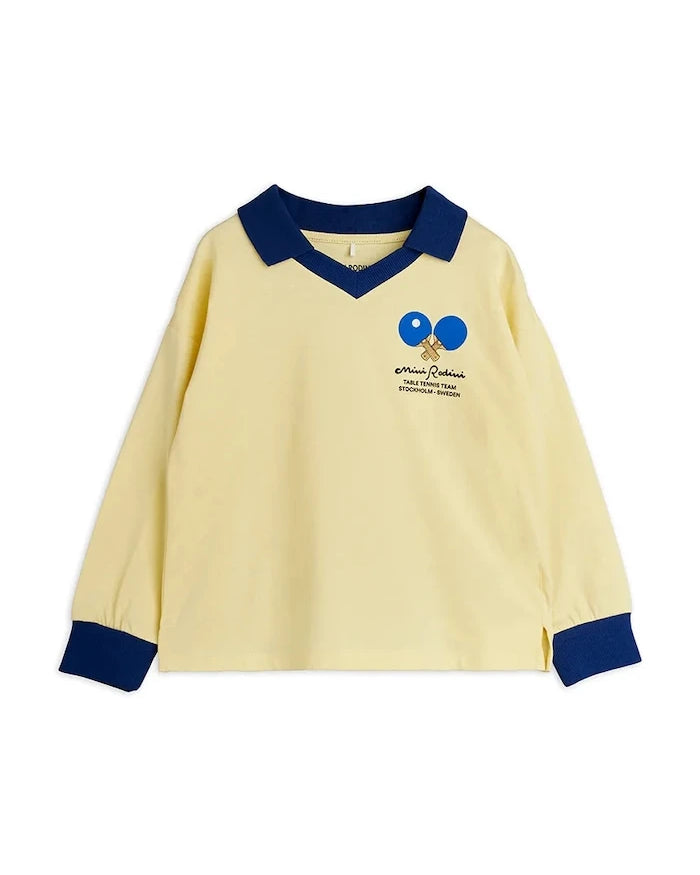 Mini Rodini pamuk çocuk sweatshirt Table tennis