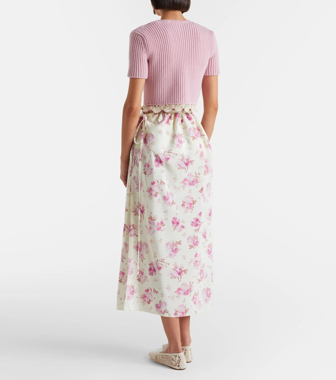 Magda Butrym - Floral silk midi dress