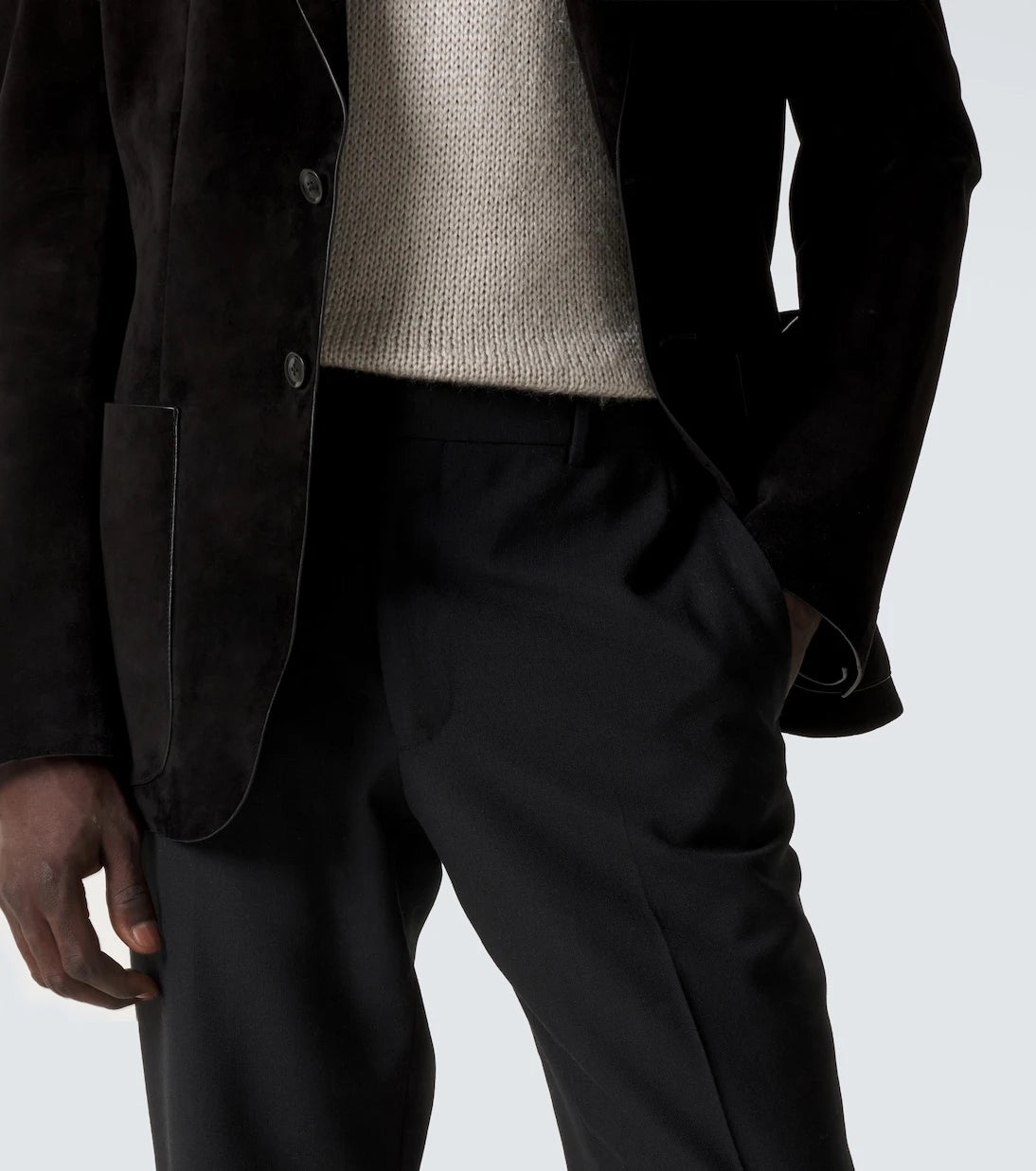 Thom Sweeney - Wool straight pants