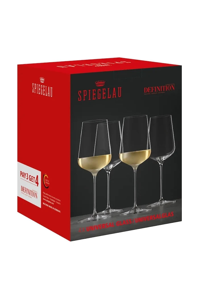 Spiegelau Definition Universal 550 ml Şarap Bardak Seti (4 Parça)