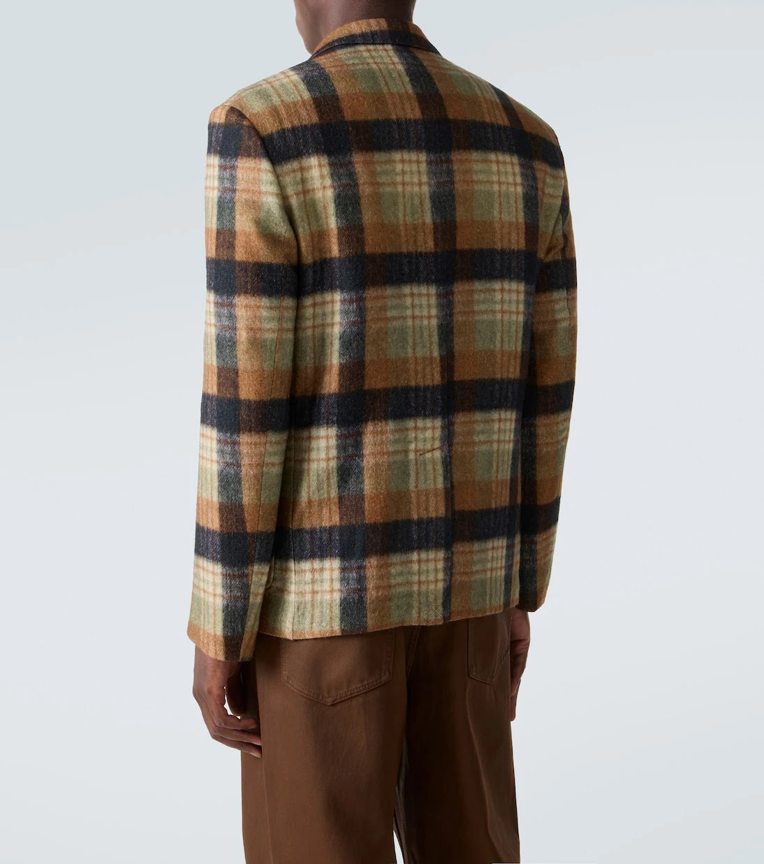Dries Van Noten - Checked wool blazer