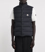 Moncler Black Down Tibb Padded Gilet