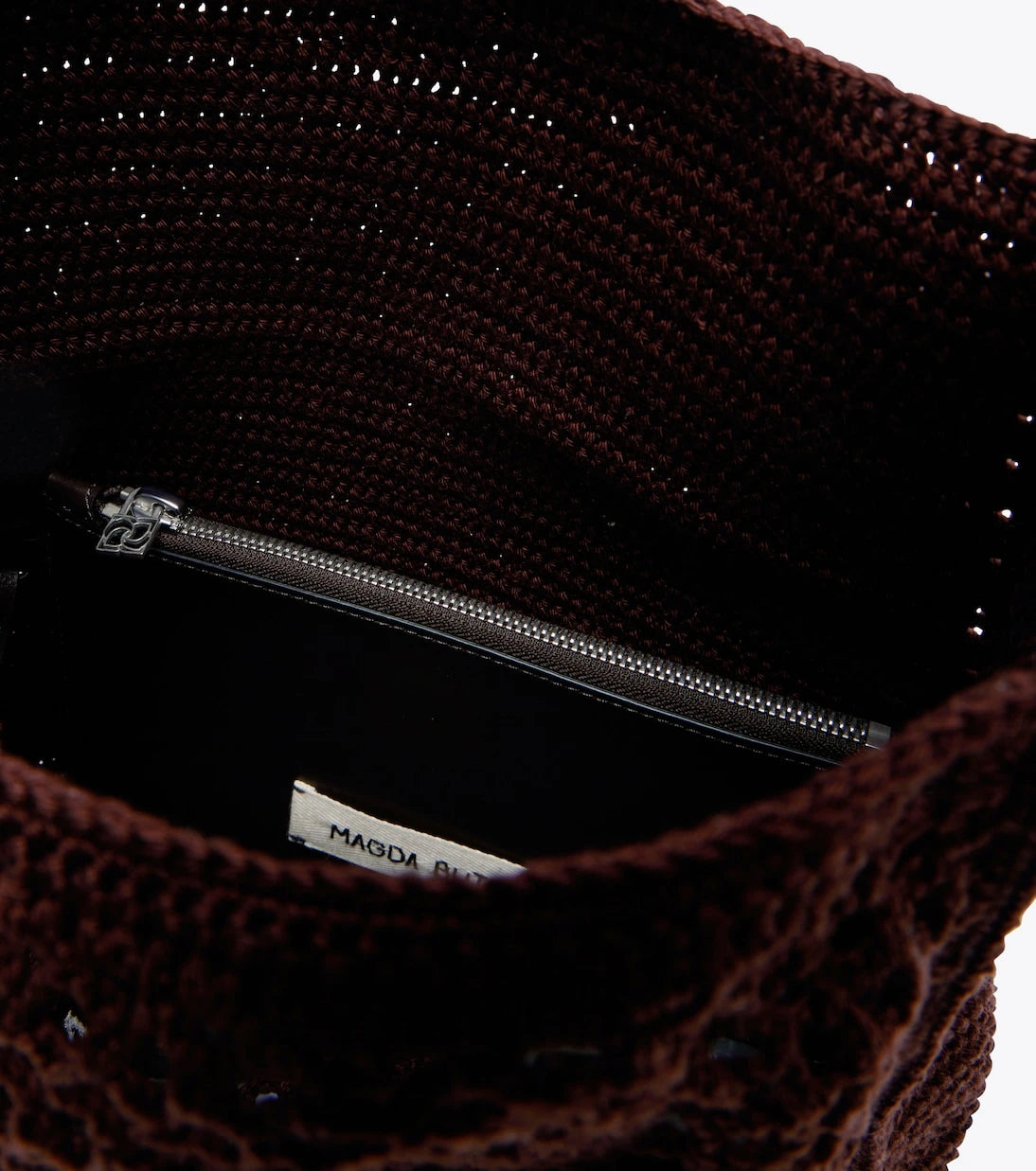 Magda Butrym - Medium crochet tote bag