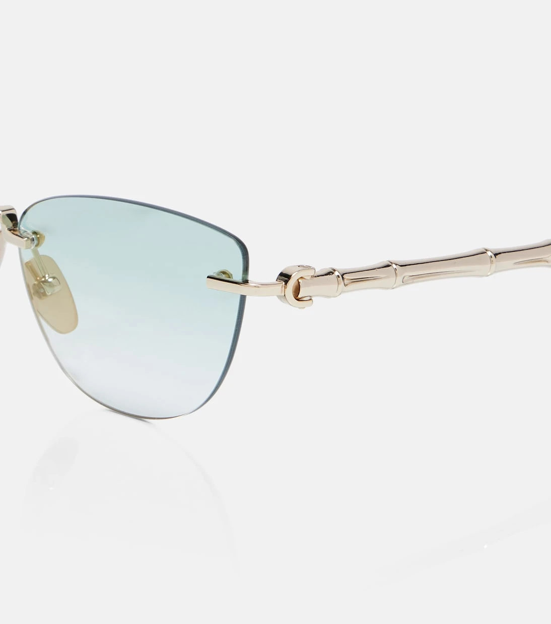 Gucci - Bamboo cat-eye sunglasses