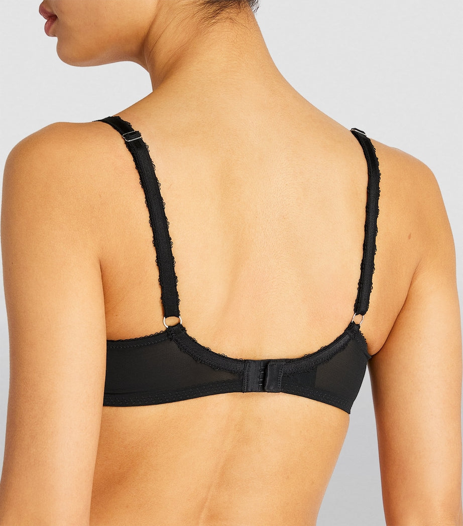 Black Raffine Contour Bra