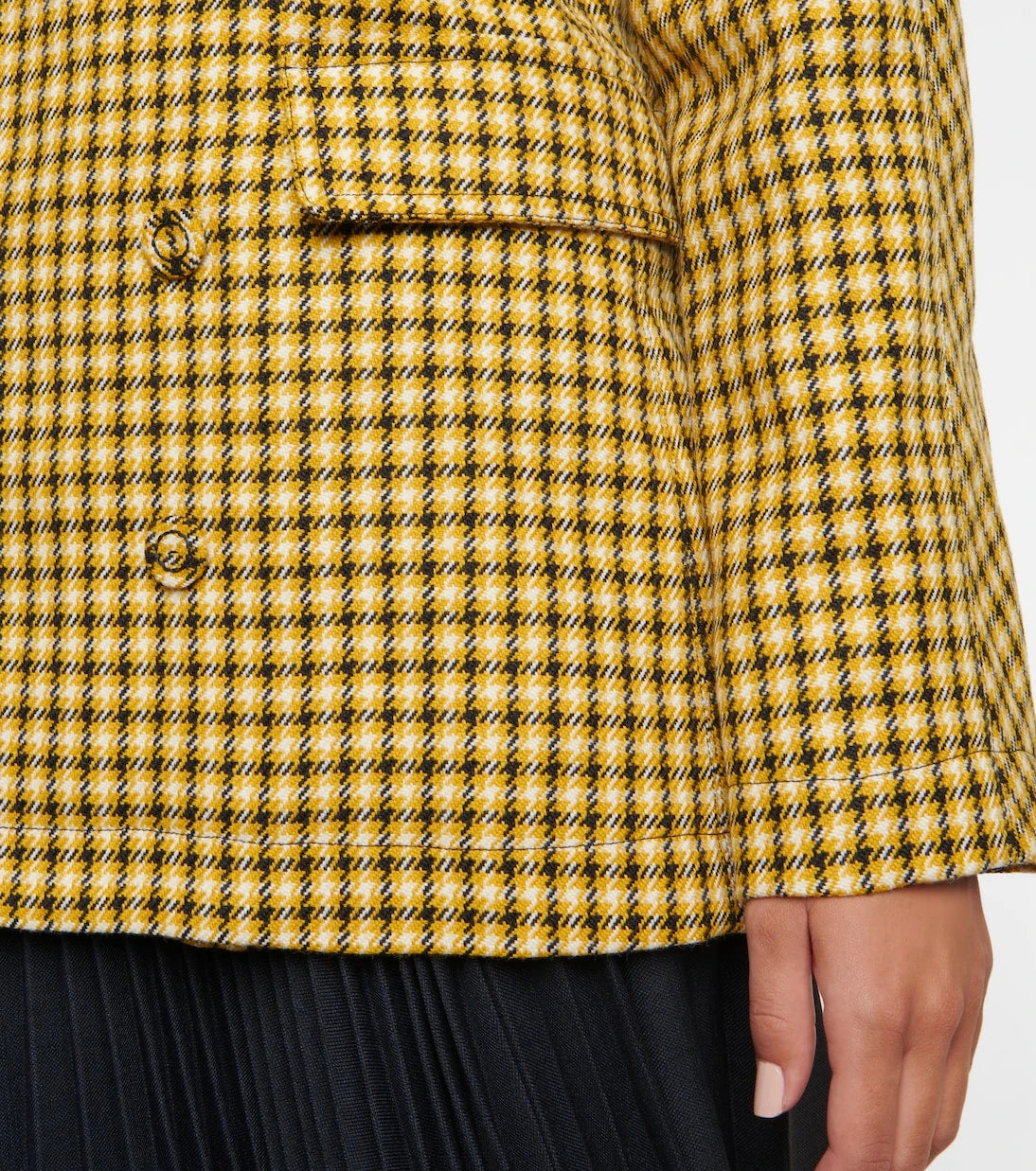 Plan C - Houndstooth wool blazer