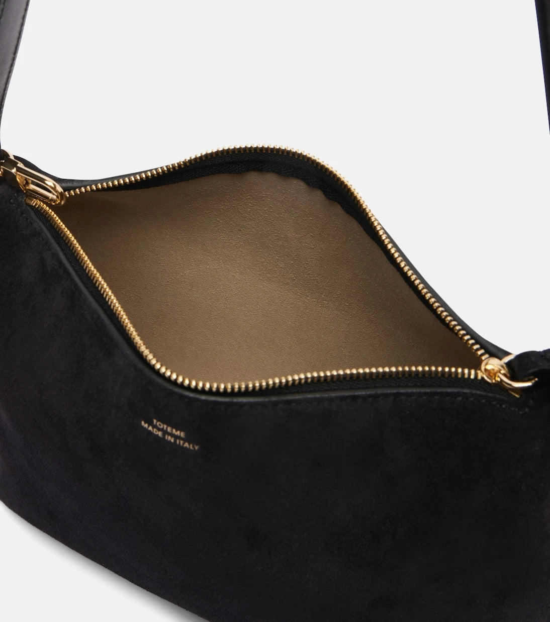 Toteme - Scoop Mini leather clutch