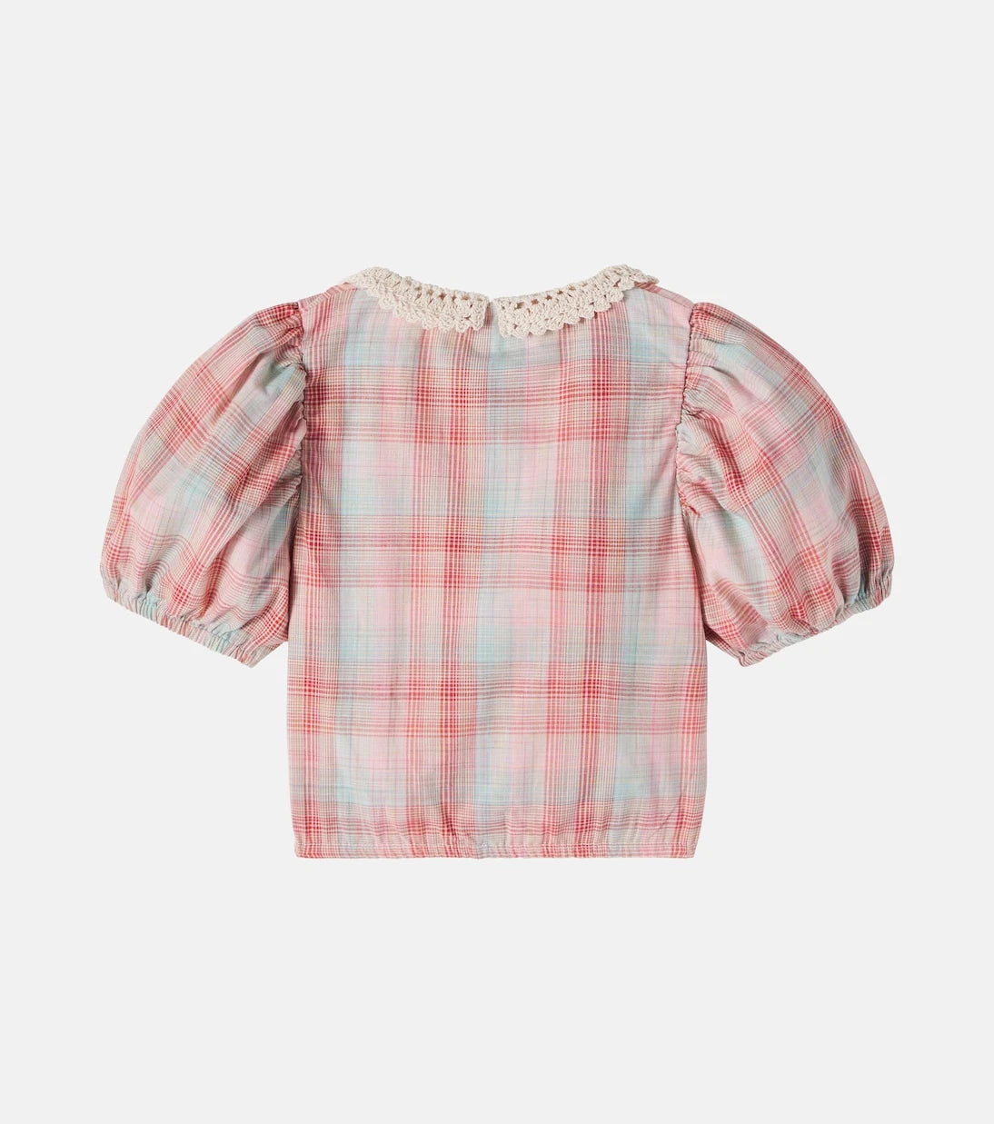 Bebe Organic - بلوزة نيكول قطنية كاروهات
