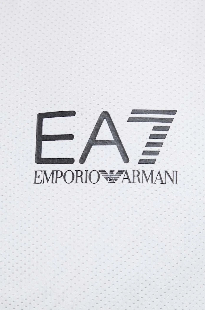 EA7 Emporio Armani antrenman yakalı tişört