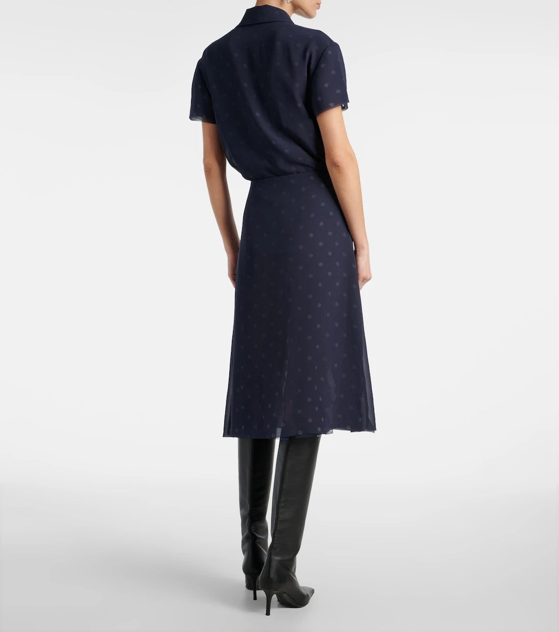 Acne Studios - Printed midi skirt