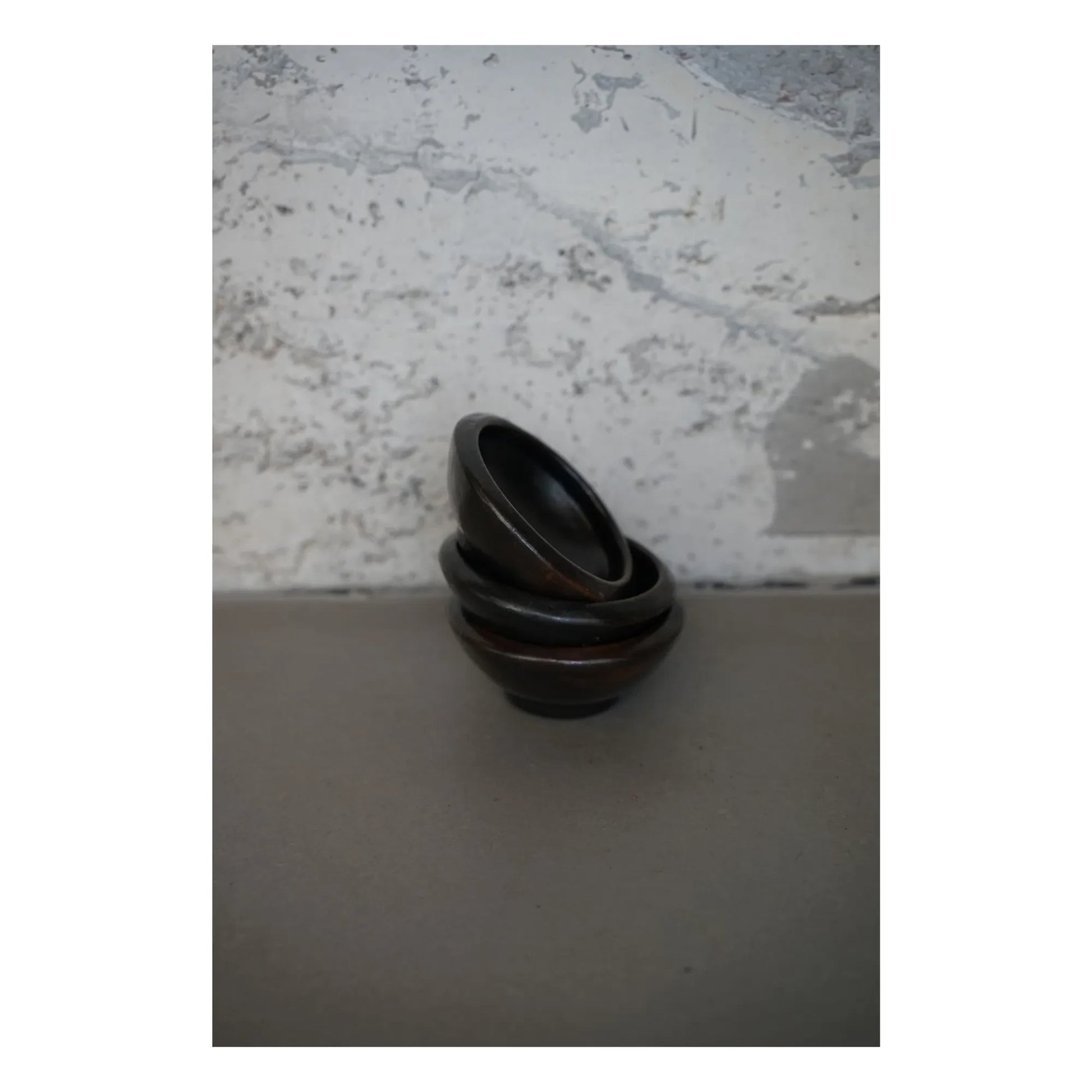 Woodmata - Saucier in terracotta  | Black