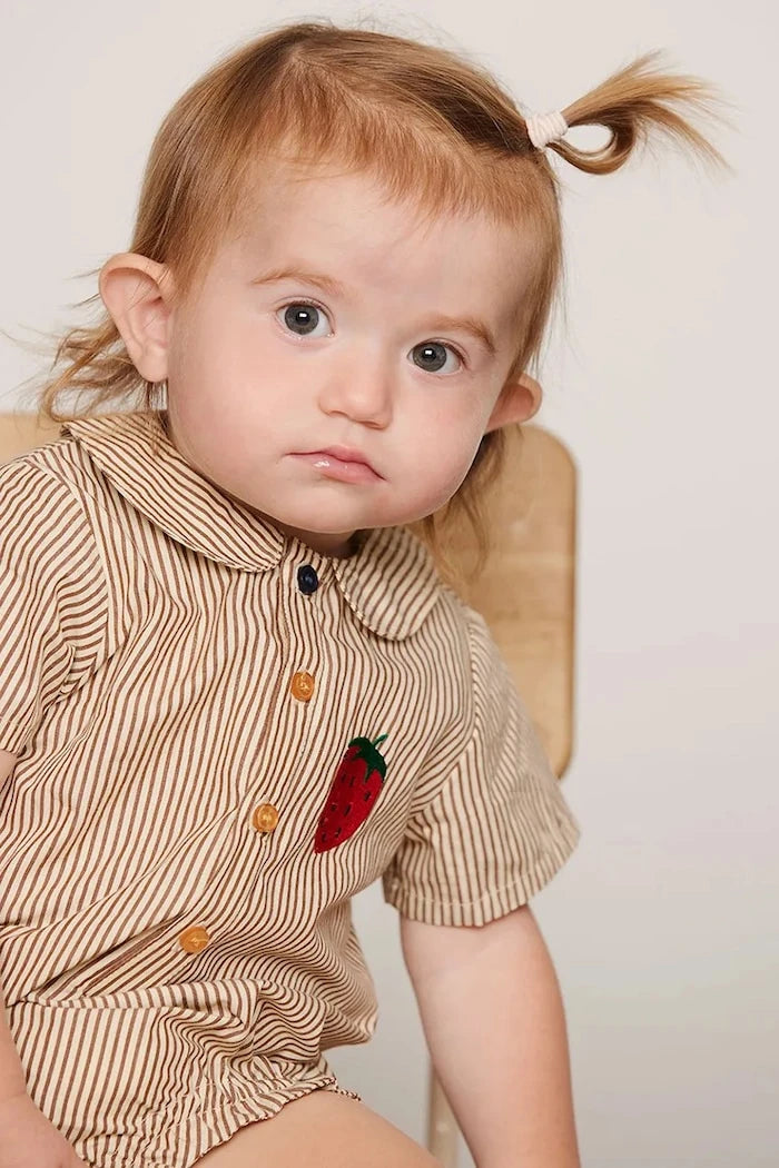 Mini Rodini Bebek Pamuk Poplin Body