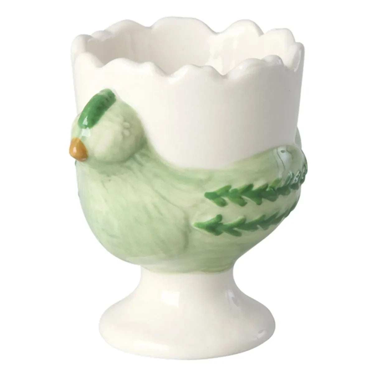 Rice - Ceramic egg cup Hen | Green