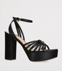 Satin Rita Platform Sandals 70