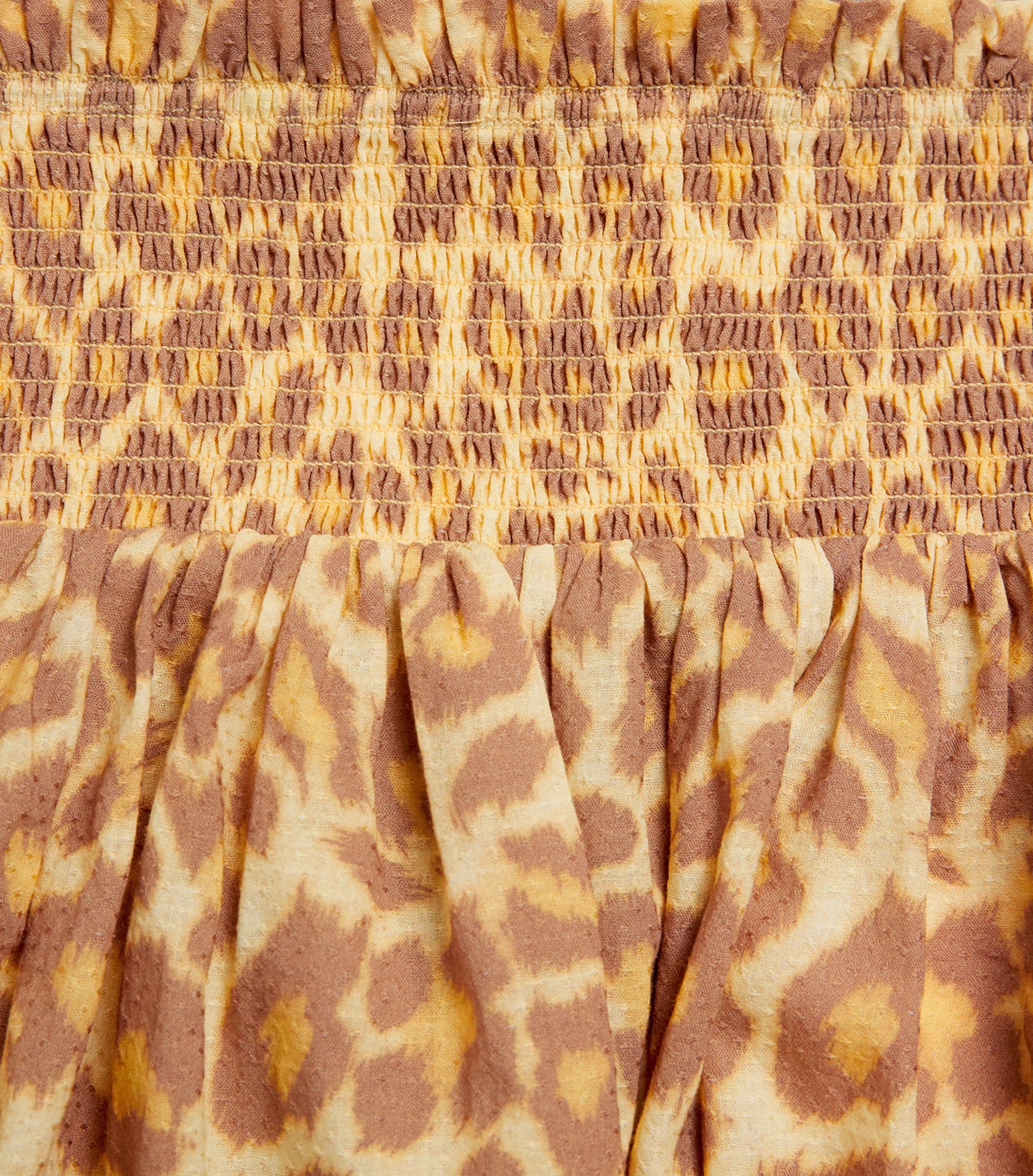 Zimmermann Kids Cotton Leopard Print Skirt (1-12 Years)