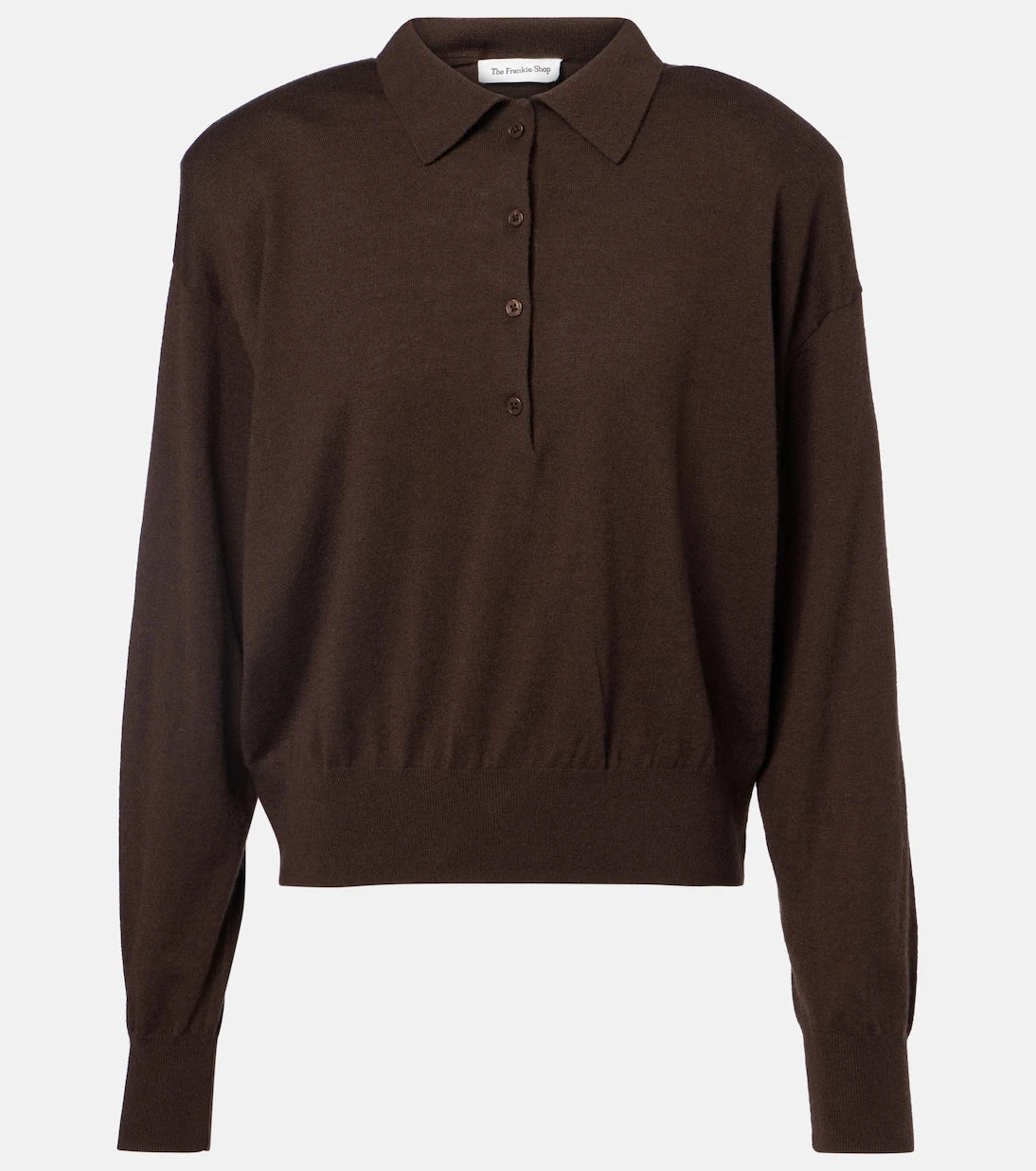 The Frankie Shop - Croydon wool-blend polo sweater