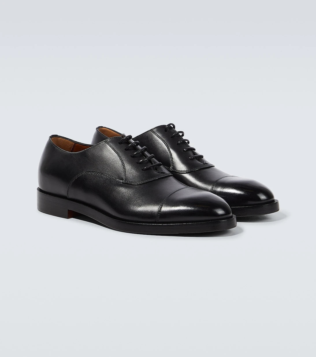 Zegna - Oxford leather shoes