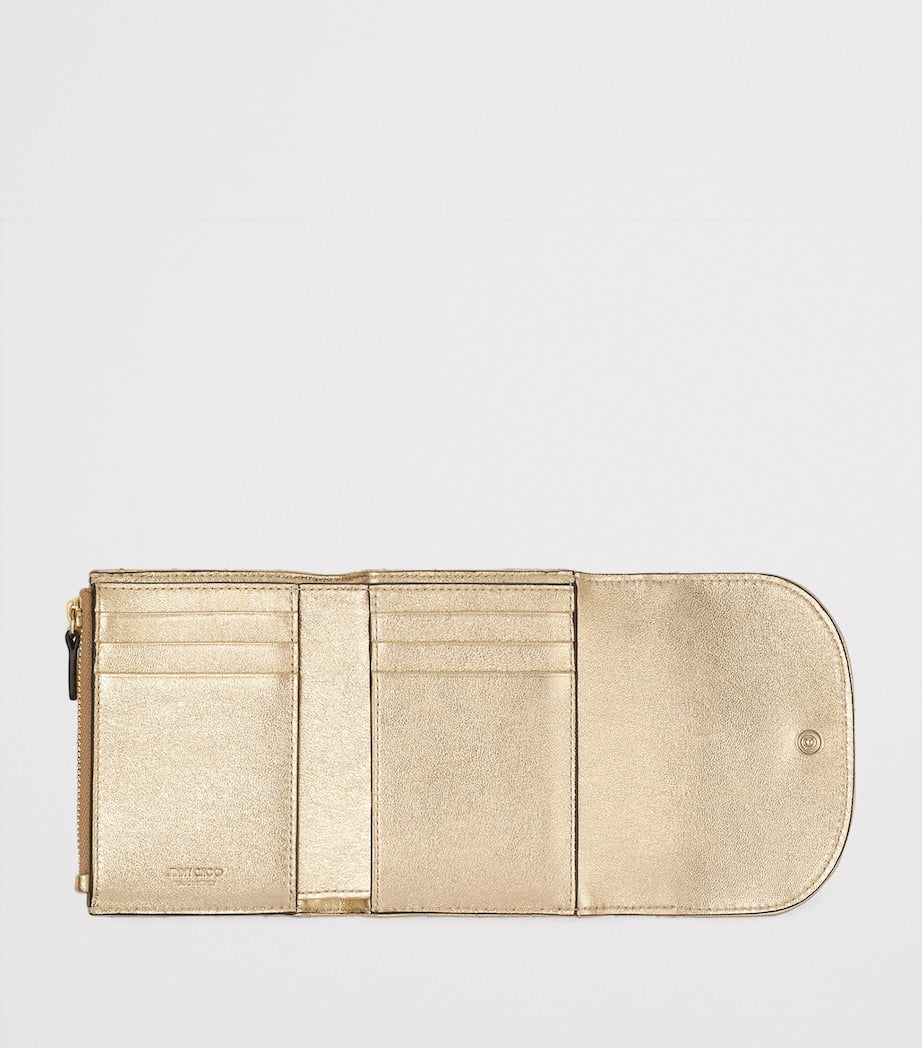 Gold Curve Marinda Leather Wallet