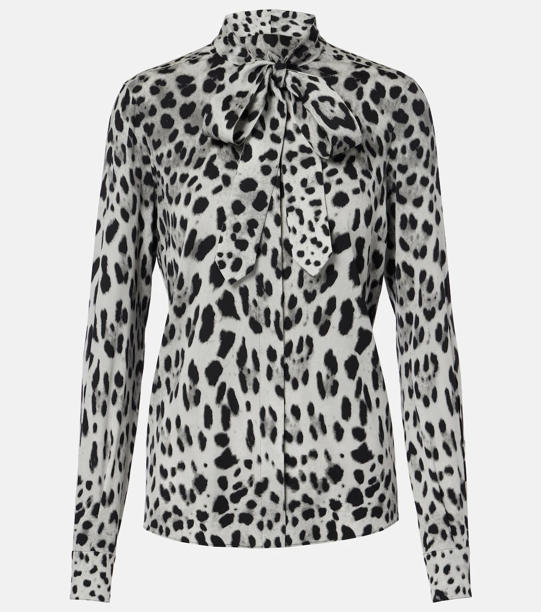 Dolce&Gabbana - Leopard-print silk-blend shirt