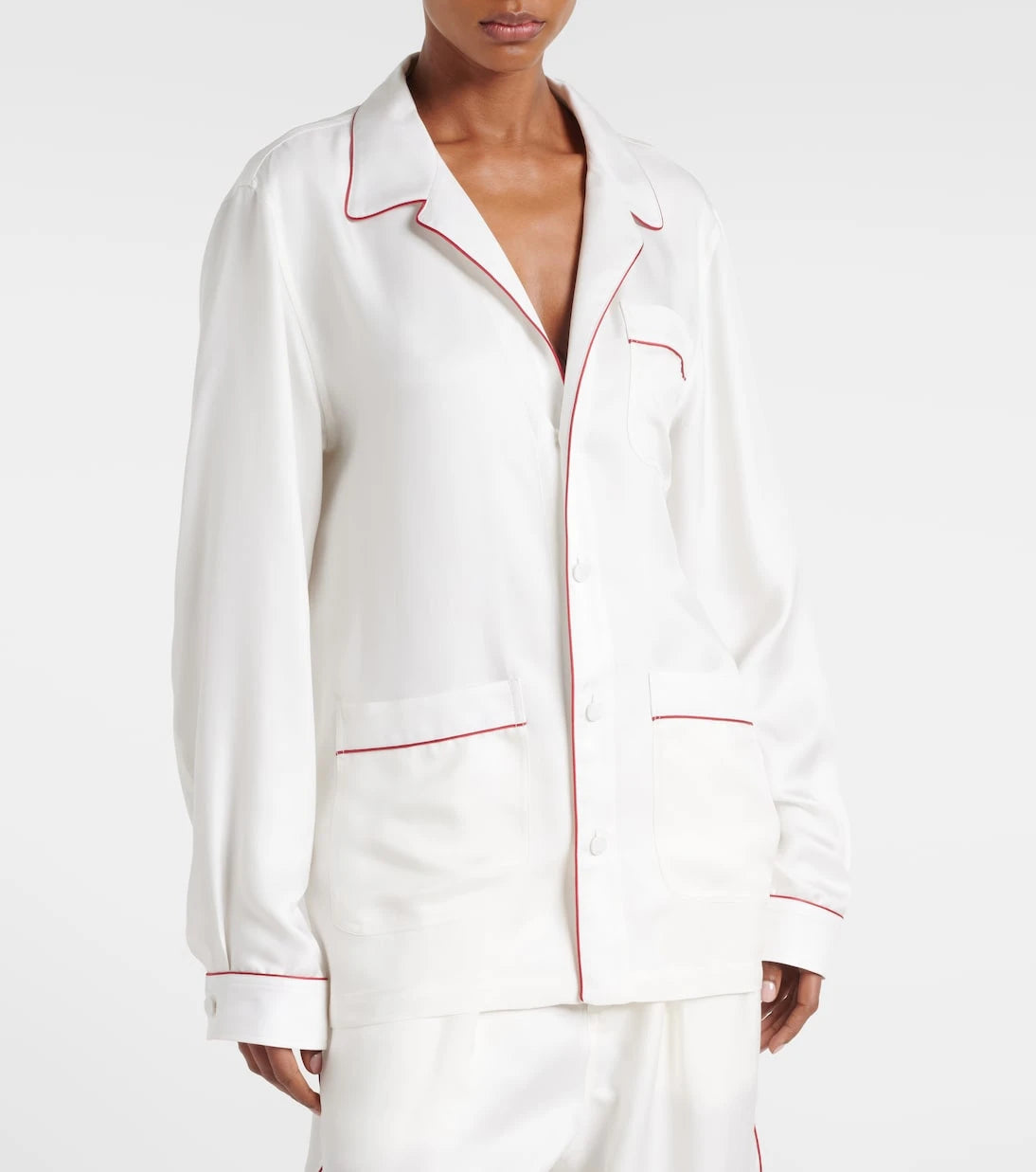 Tom Ford - Silk twill pajama shirt