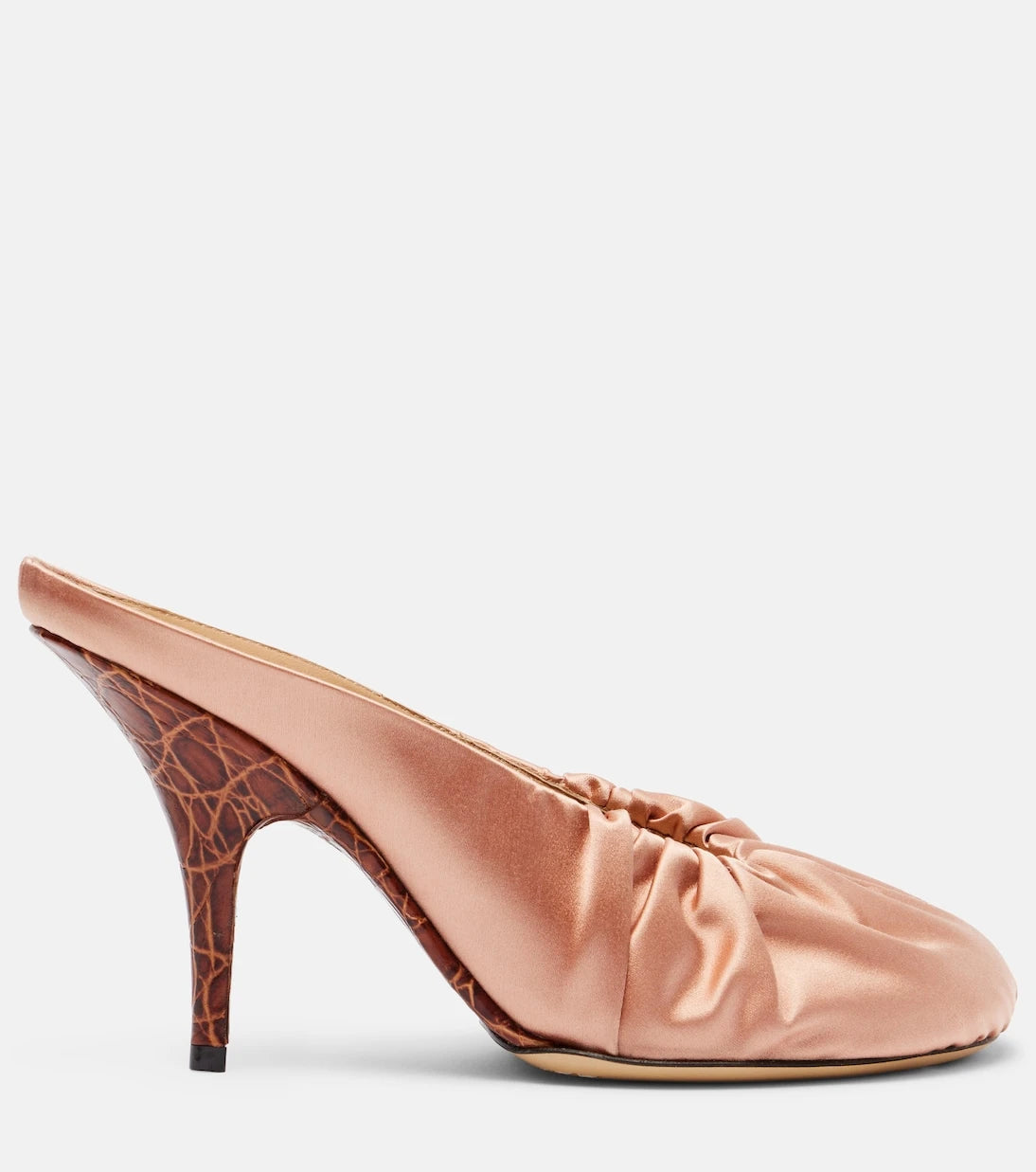 Dries Van Noten - 90 satin mules