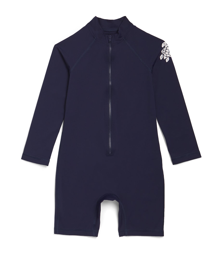 Vilebrequin Kids Turtle Print Rash Guard Swimsuit (2-8 Years)