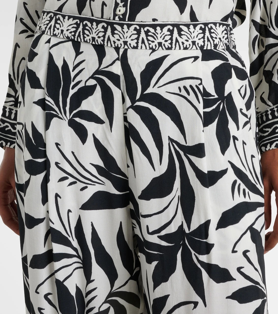 Velvet - Claudia printed palazzo pants