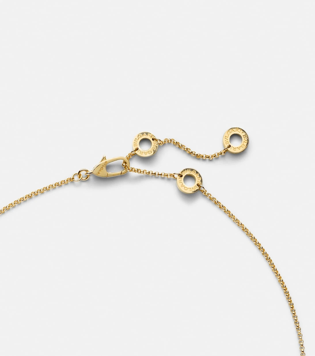 Bvlgari - B.zero1 18kt gold pendant necklace with diamonds