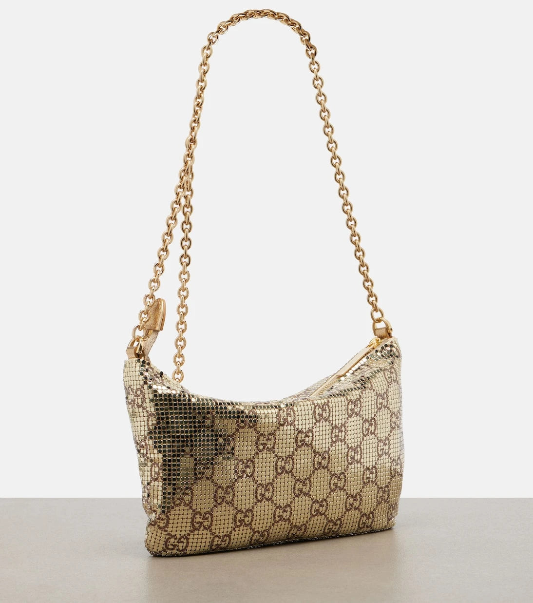 Gucci - GG mesh shoulder bag