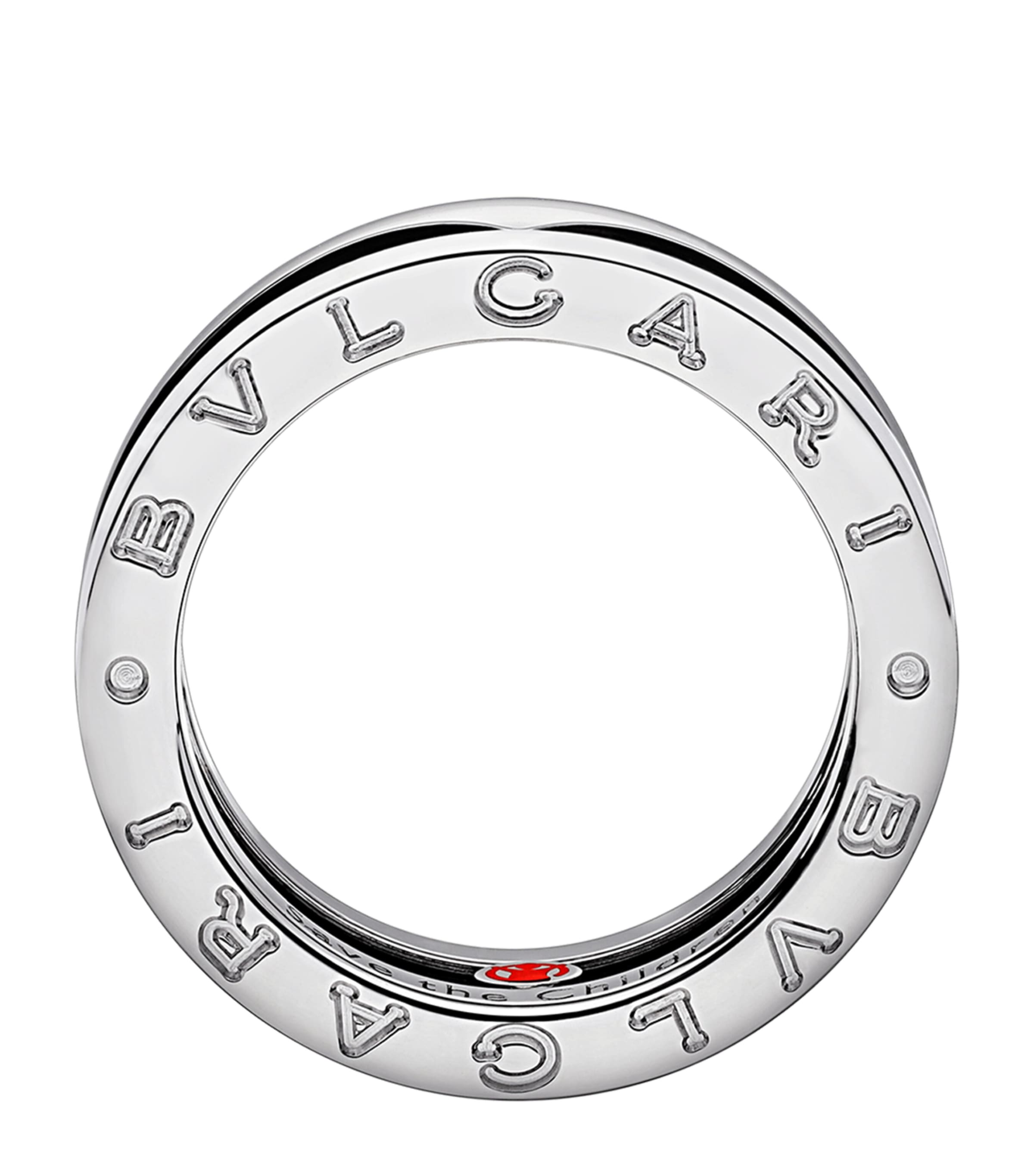 Bvlgari x Save the Children Sterling Silver B.zero1 Ring