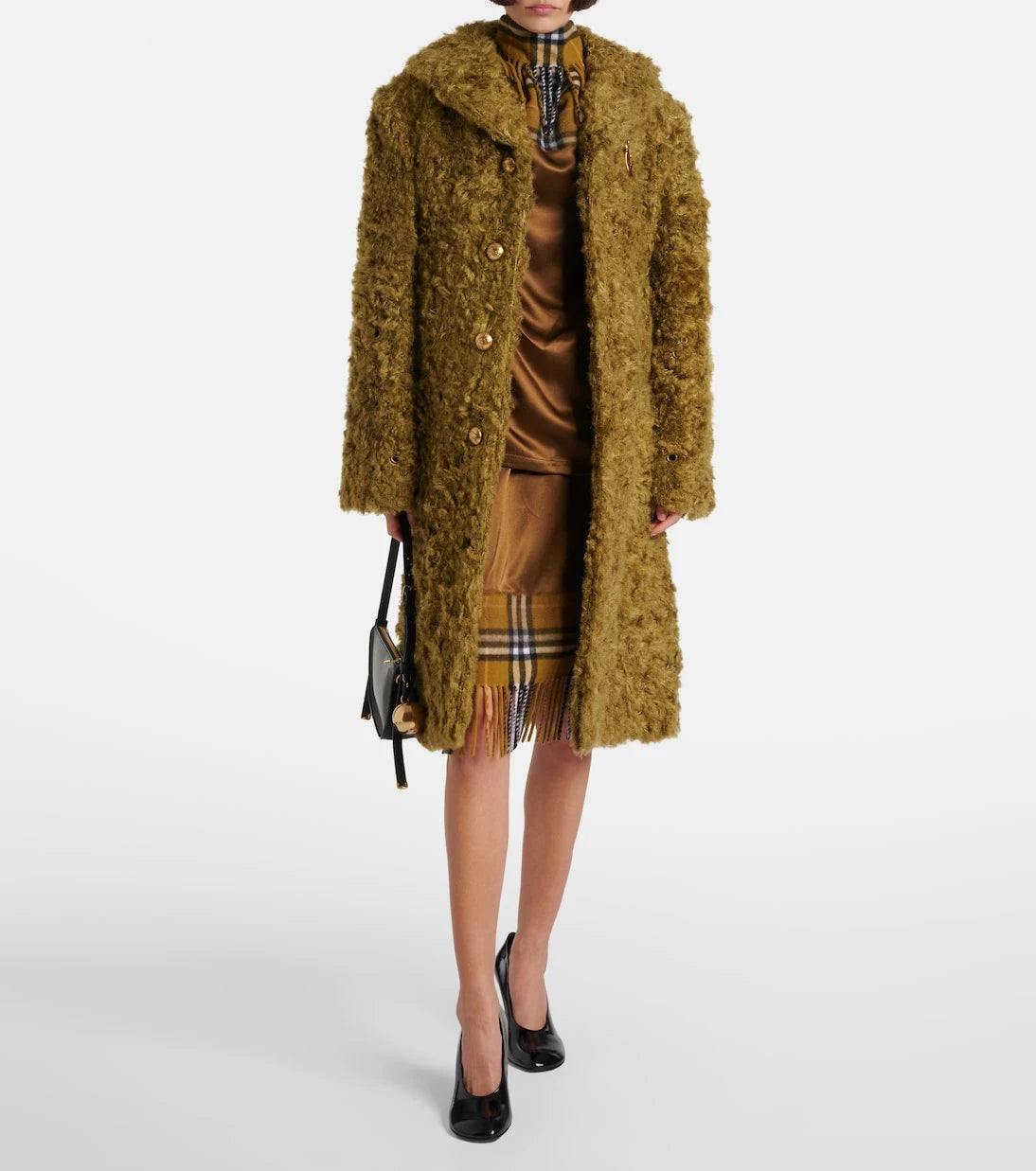 Burberry - Buttoned coat