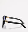 Black Acetate Oversized Sunglasses
