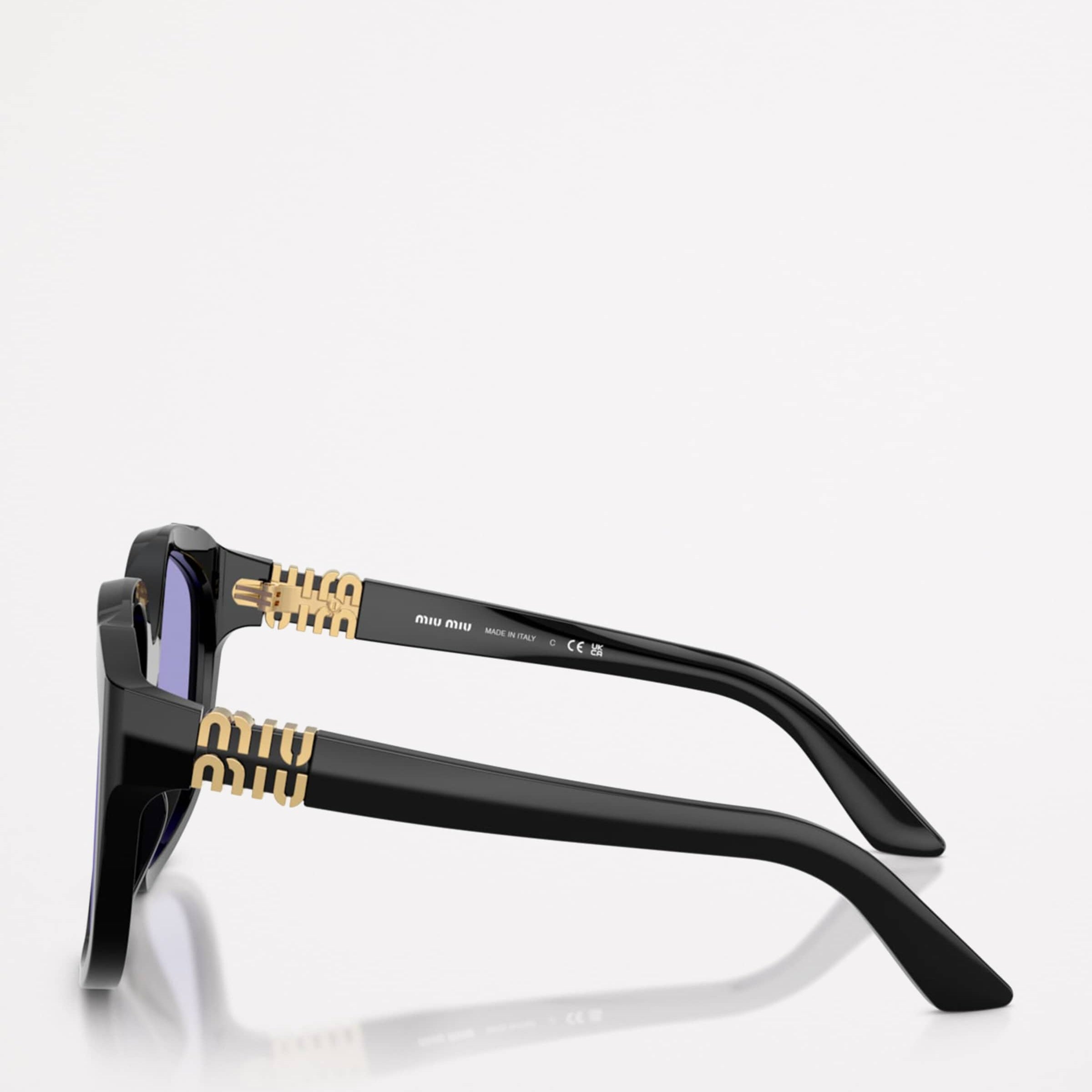 Black Acetate Oversized Sunglasses