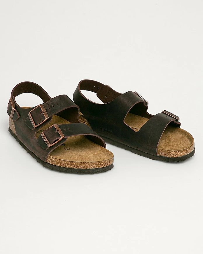 Birkenstock Milano Deri Sandalet