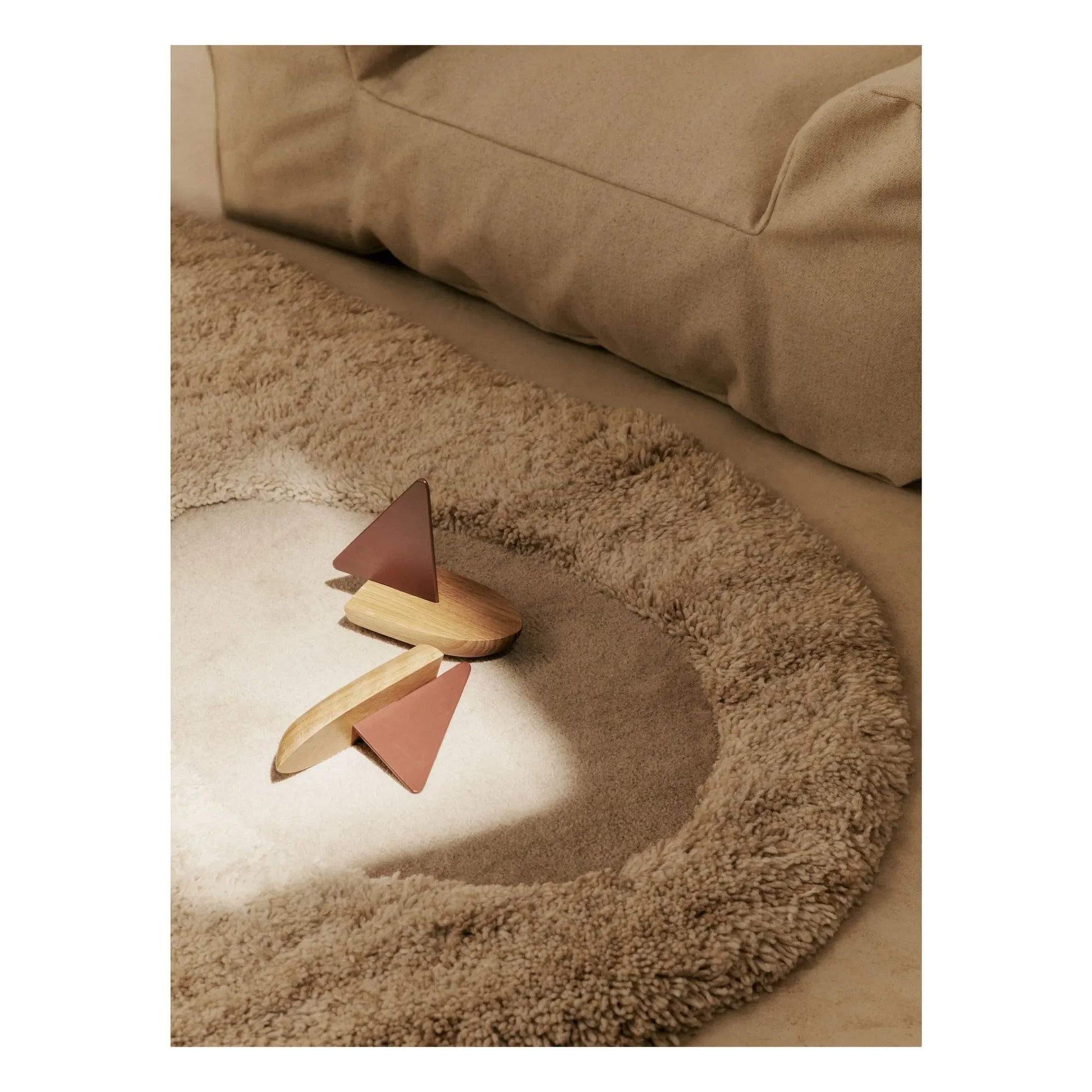 Ferm Living Kids - Kove tufted carpet | Sand