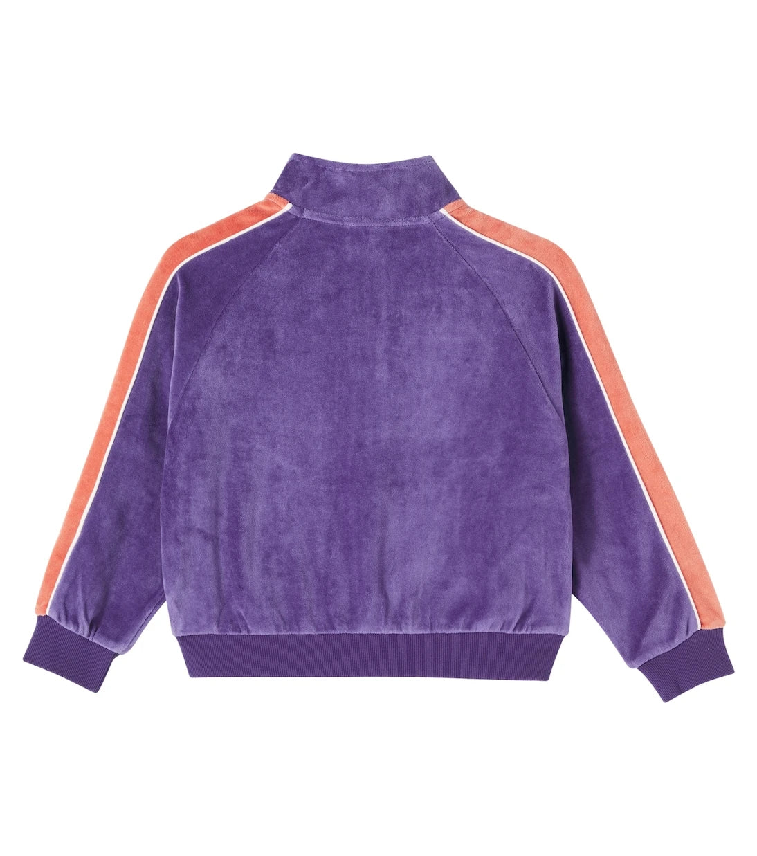 Jellymallow - Love cotton-blend velour sweatshirt