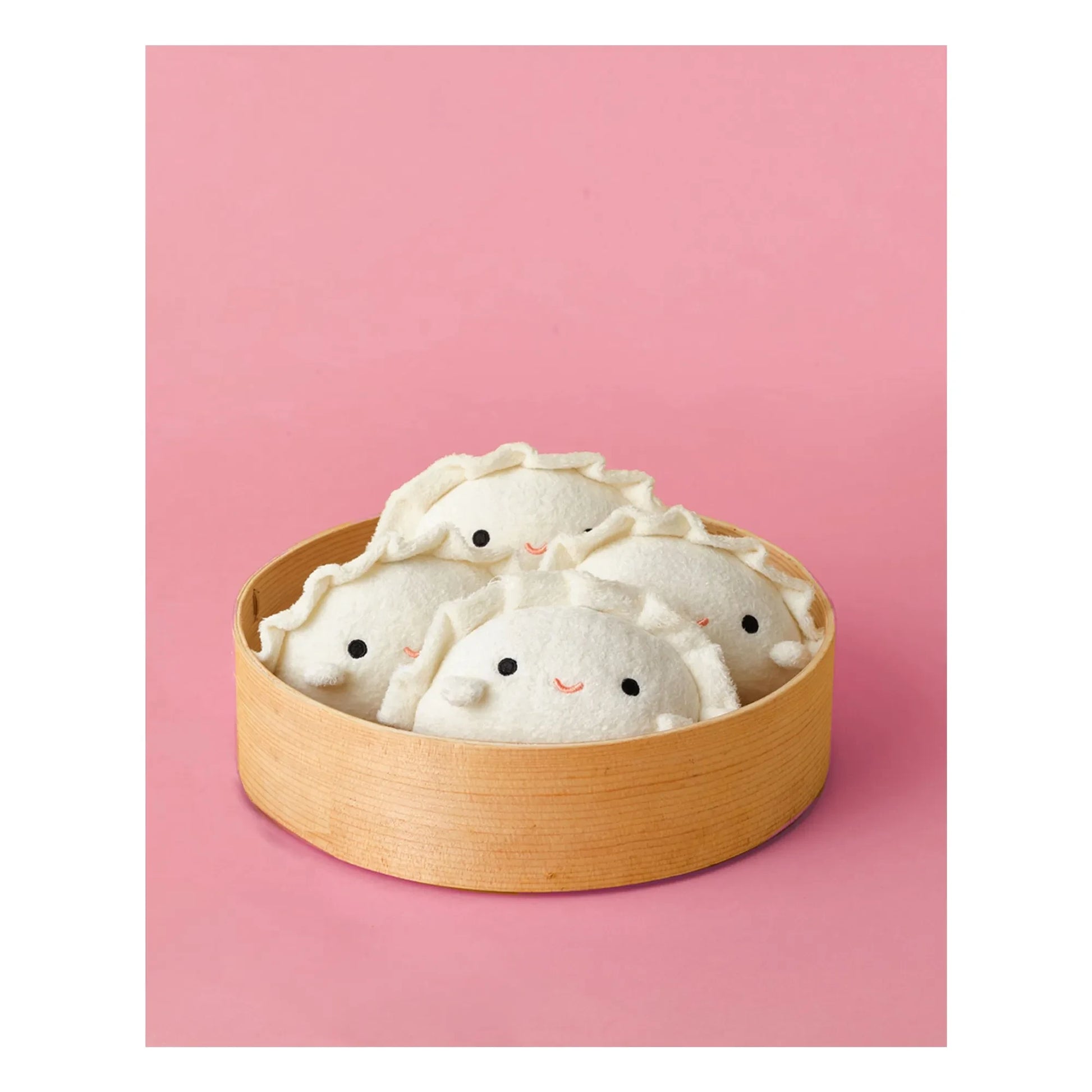 Noodoll - Dumpling plush | White