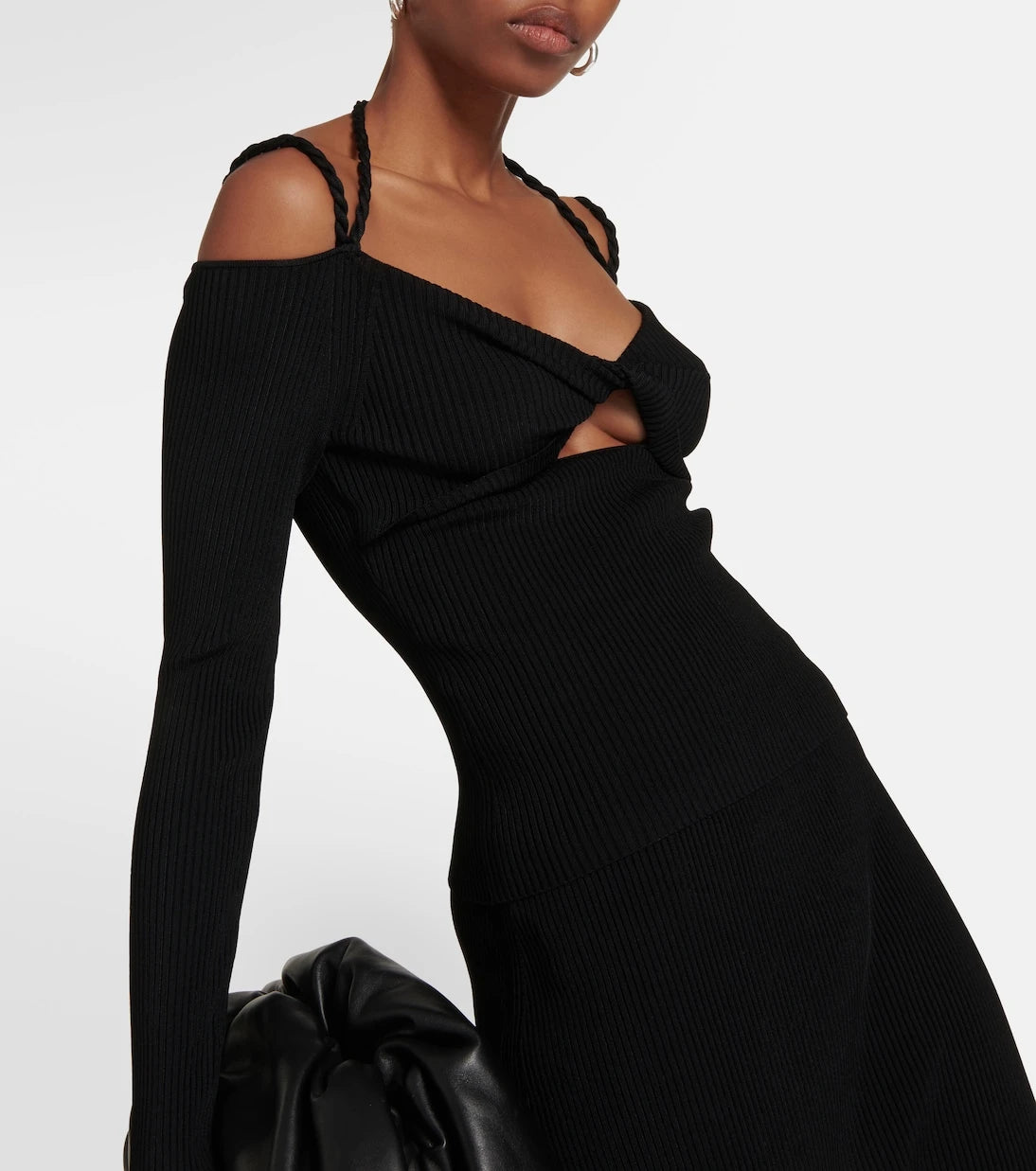 Altuzarra - Ribbed-knit cutout top