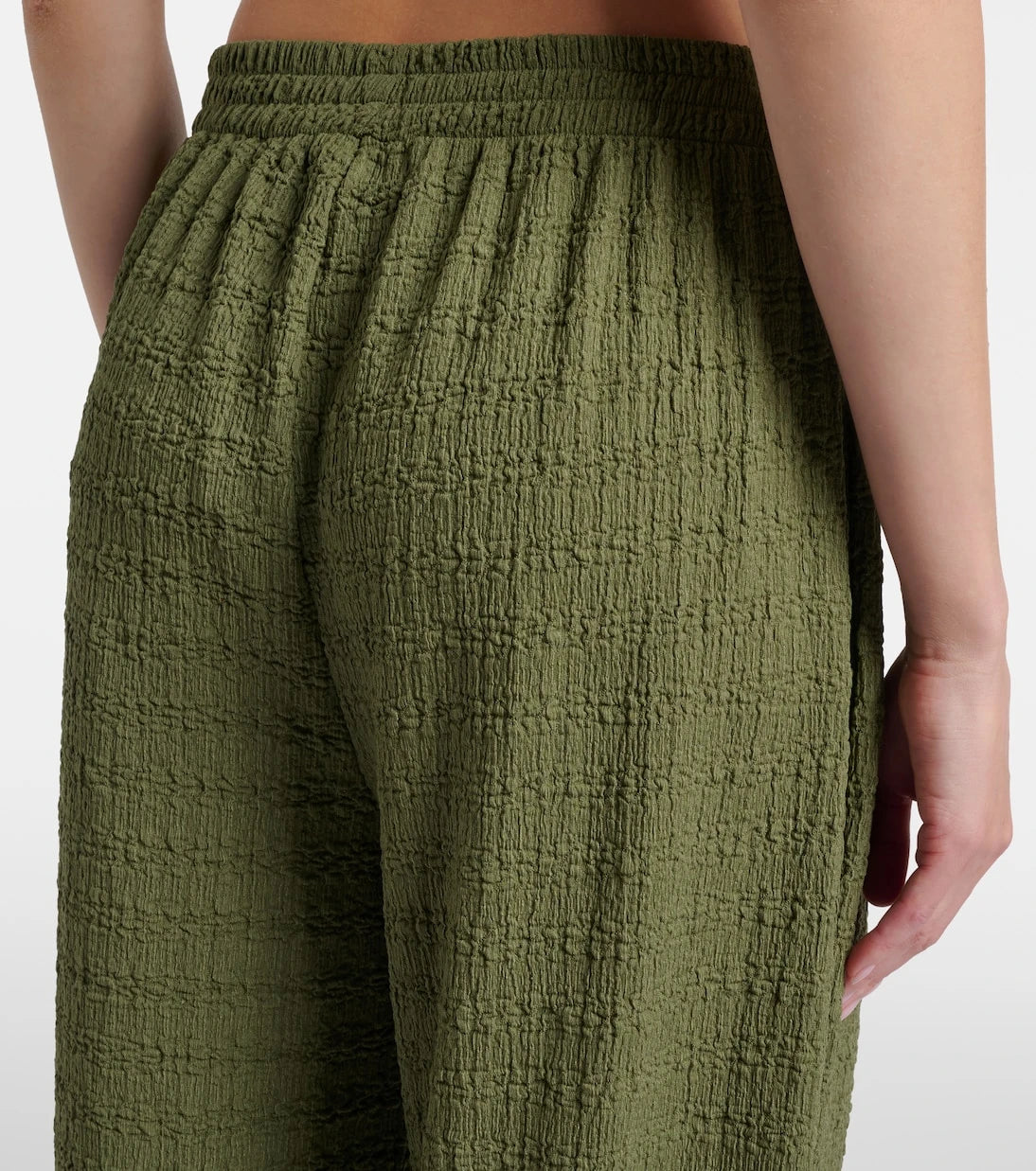 Jade Swim - Amaya sheer wide-leg pants