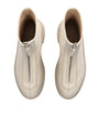 The Row Beige Zipped I Leather Boots