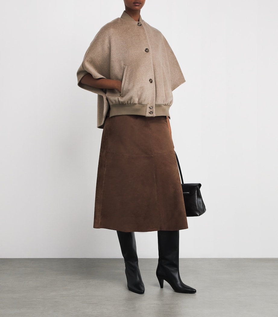 Cashmere Cape BEIGE