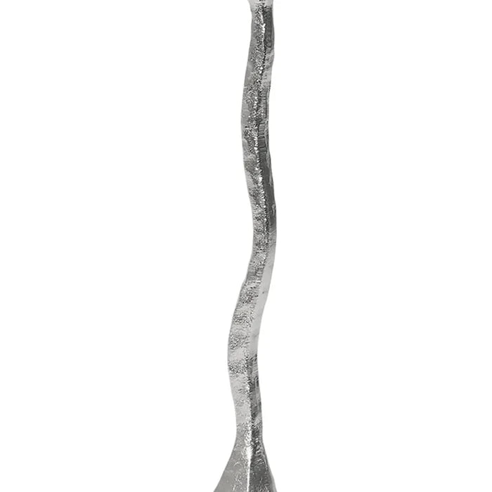 Alüminyum dekoratif şamdan 9 x 31 cm