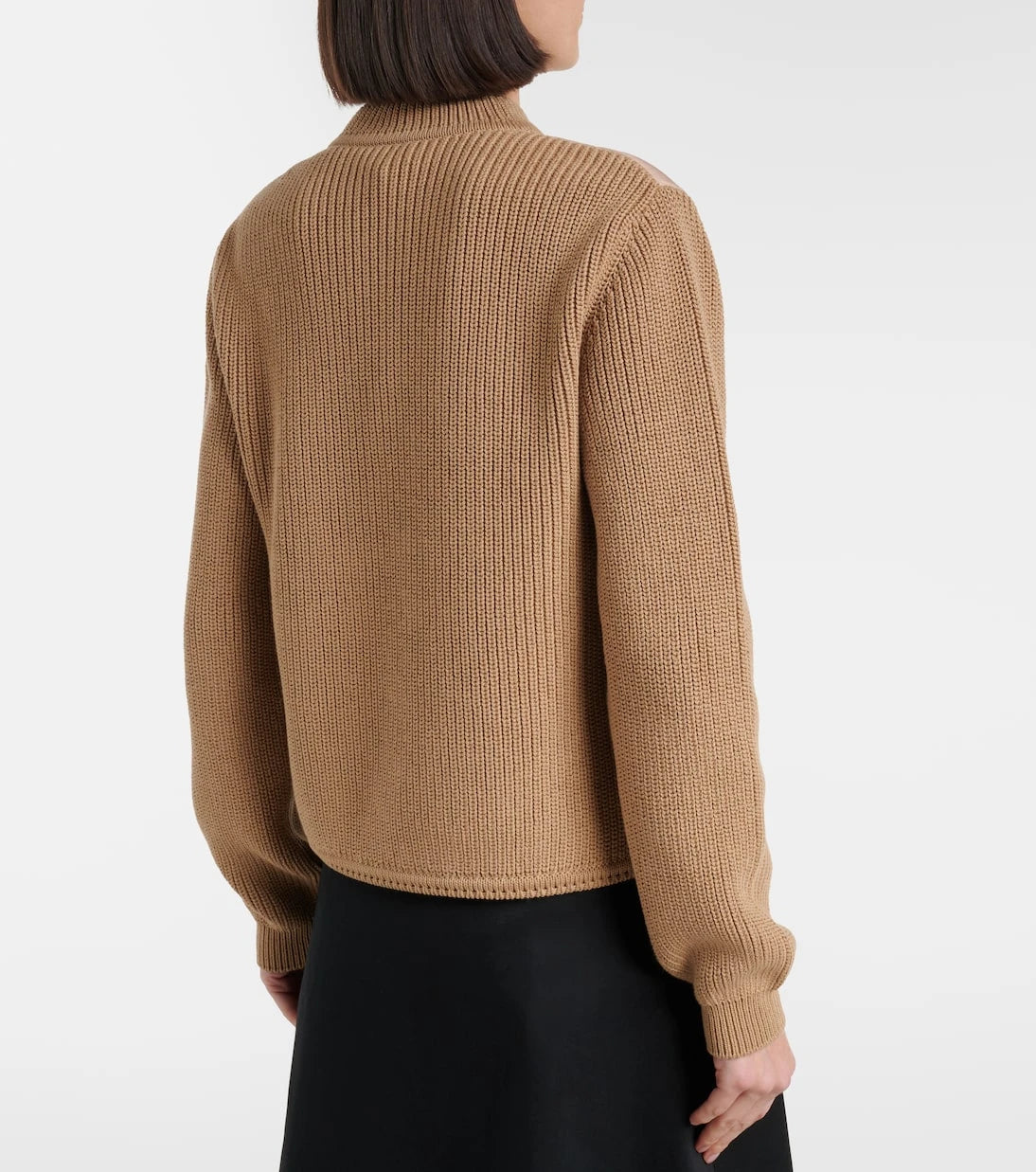 Moncler - Down-paneled cotton cardigan