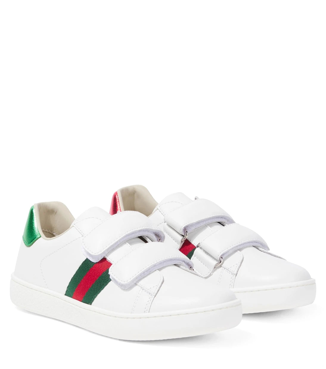 Gucci Kids - حذاء سنيكرز Ace الجلدي