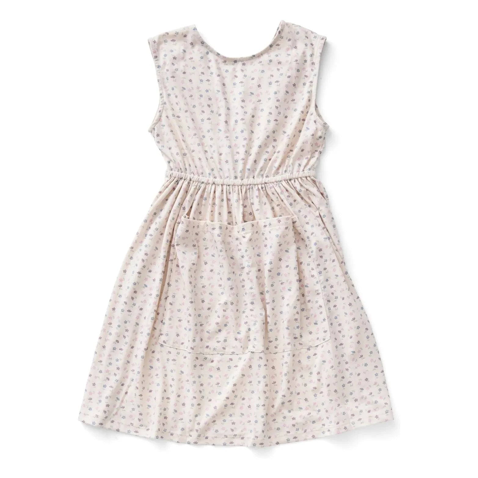 Soor Ploom - Organic Cotton Flowered Pocket Dress | Off white