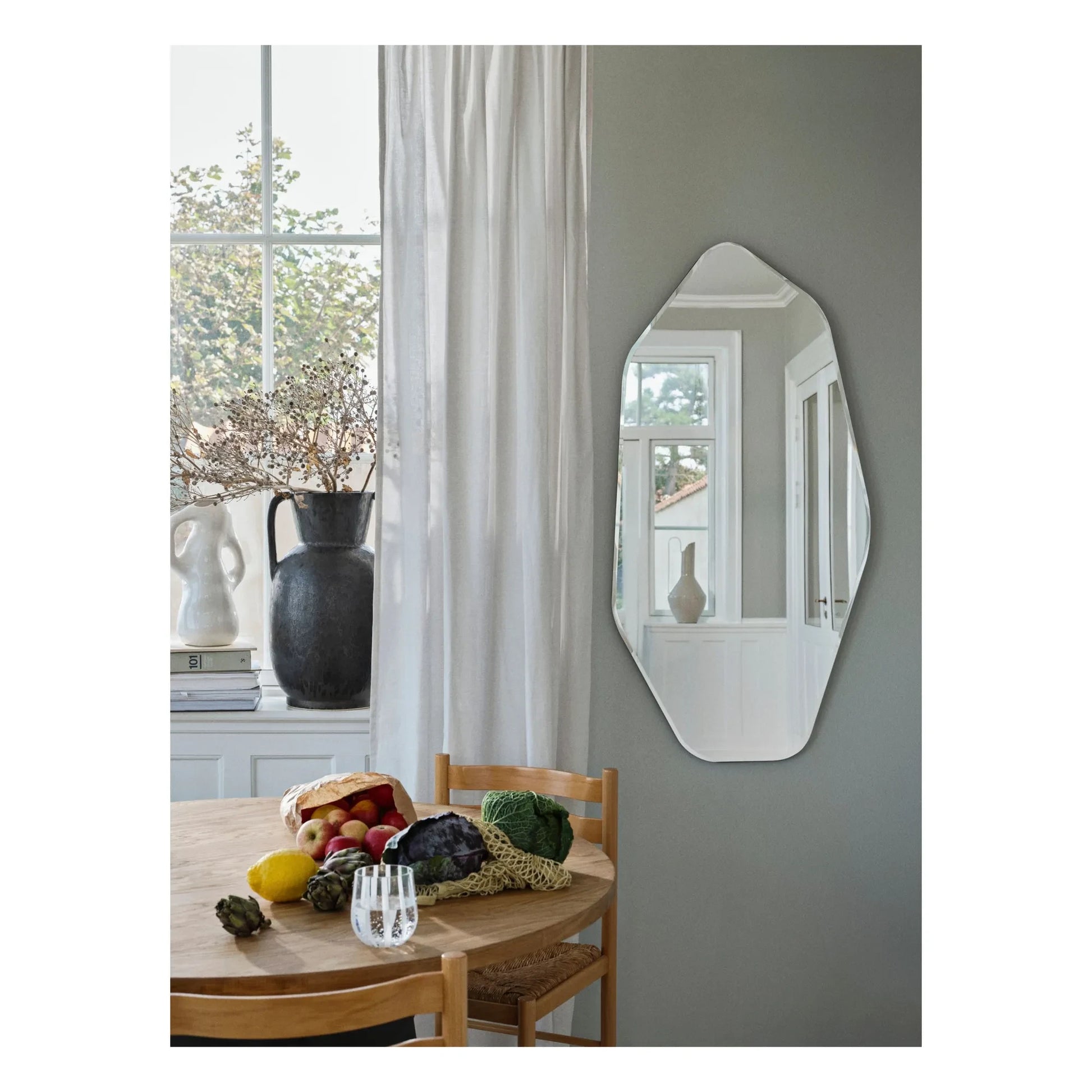 Broste Copenhagen - Ruby mirror | Black