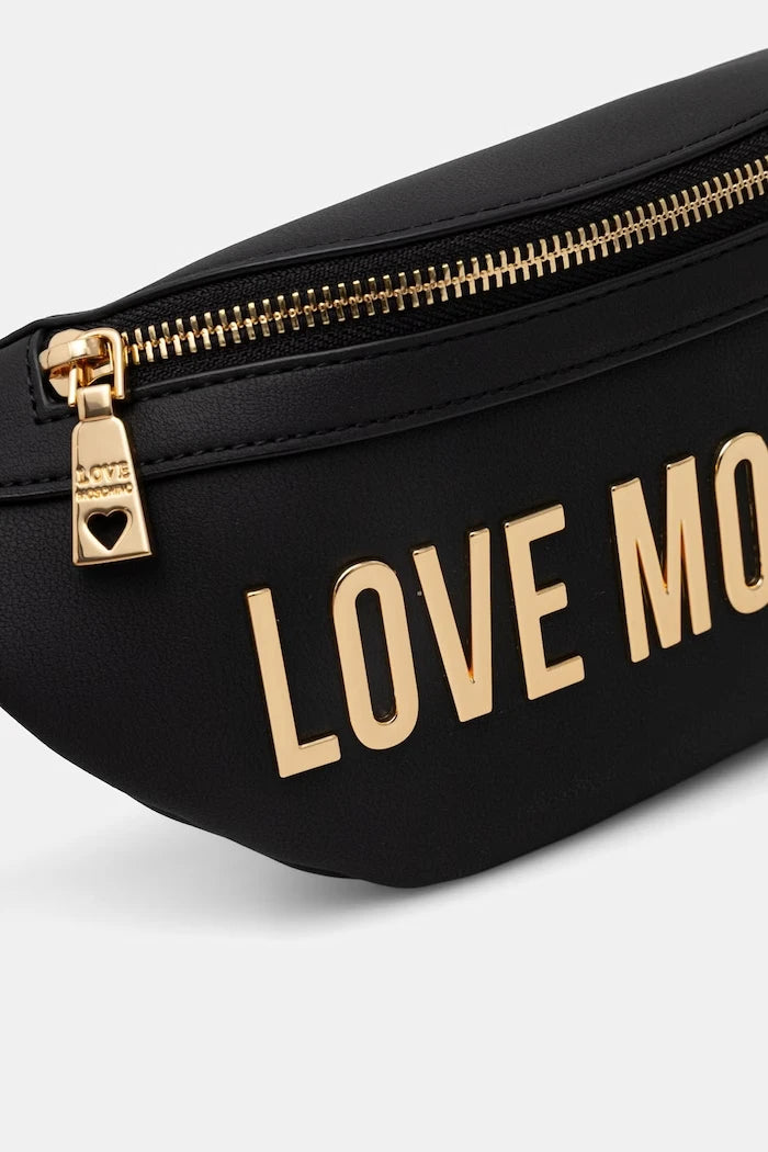 Love Moschino kadın suni deri bel çantası