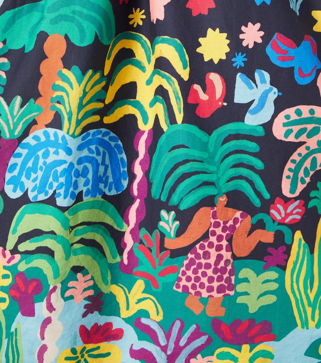 Fábula - Printed cotton dress
