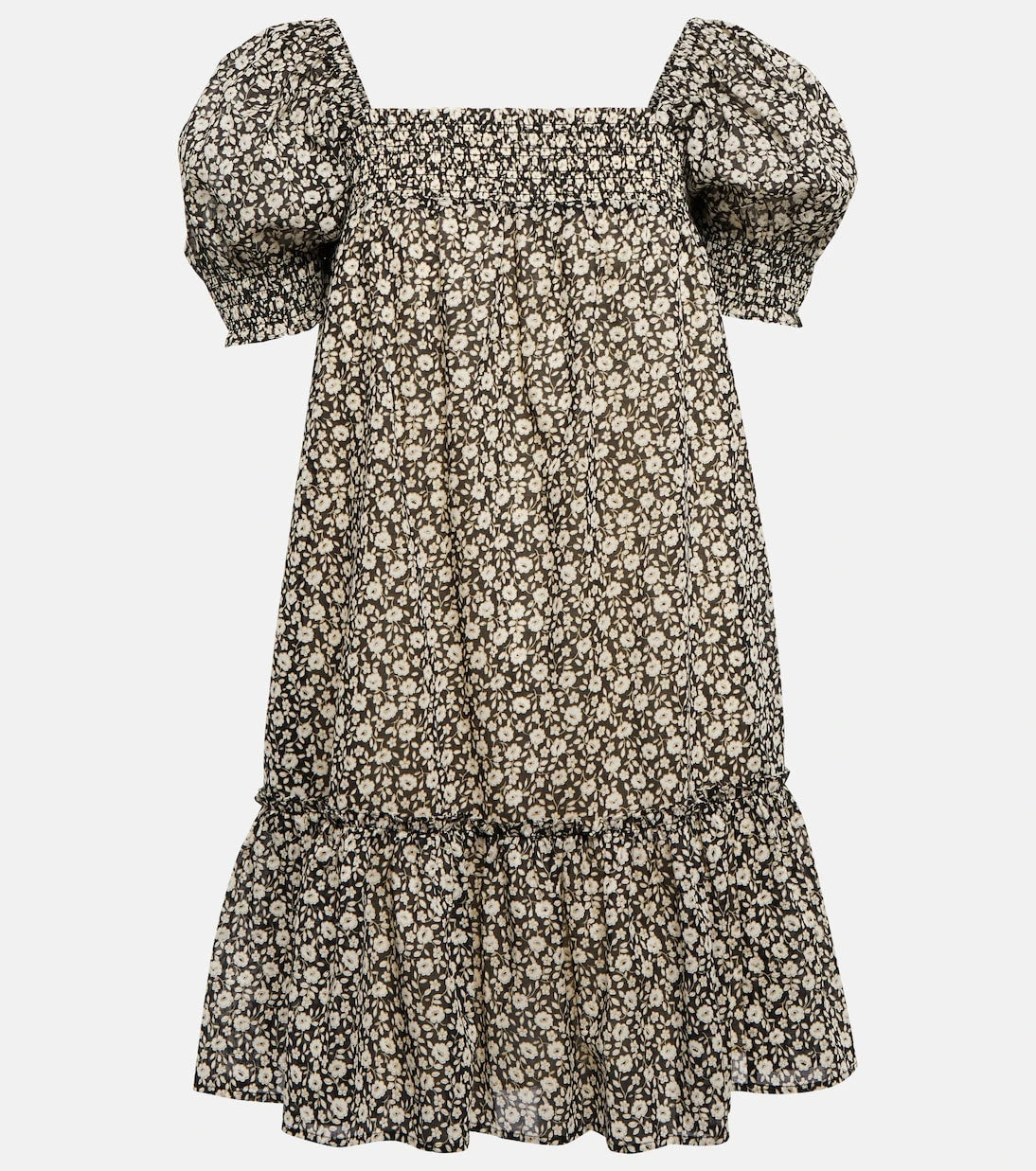 Tory Burch - Floral smocked minidress