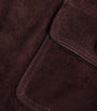Arma Burgundy Suede Rosia Jacket